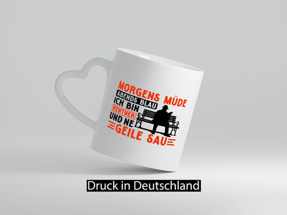 Ich bin Rentner | Rentenbeginn Ruhestand Geschenk Jubiläum lustiger Spruch Tasse