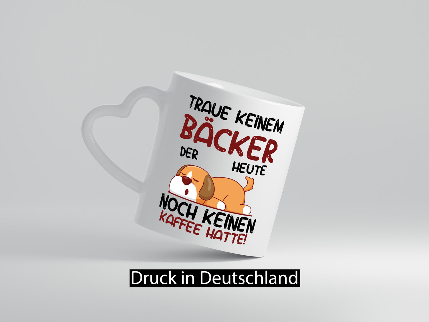 Traue keinem Bäcker | Bäckerei Backen Konditor lustig Humor Geschenkidee