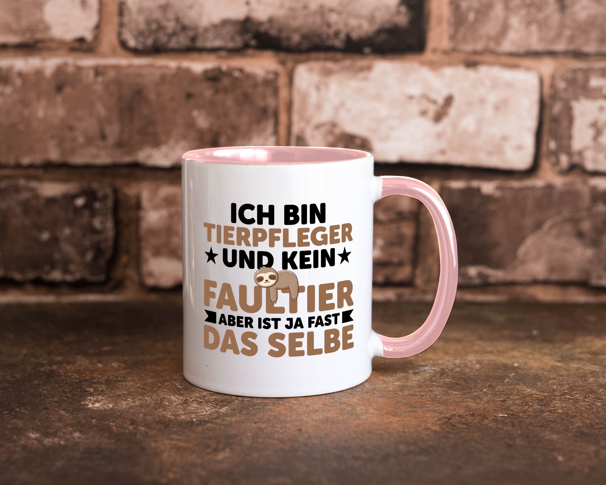 Ich bin kein Faultier: Tierpfleger | Pflegeberuf Tierheim v2 lustiger Spruch