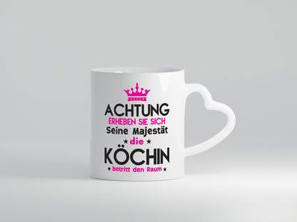 Seine Majestät Köchin | Chefköchin Chefkoch Humor Arbeit Kollegen Büro