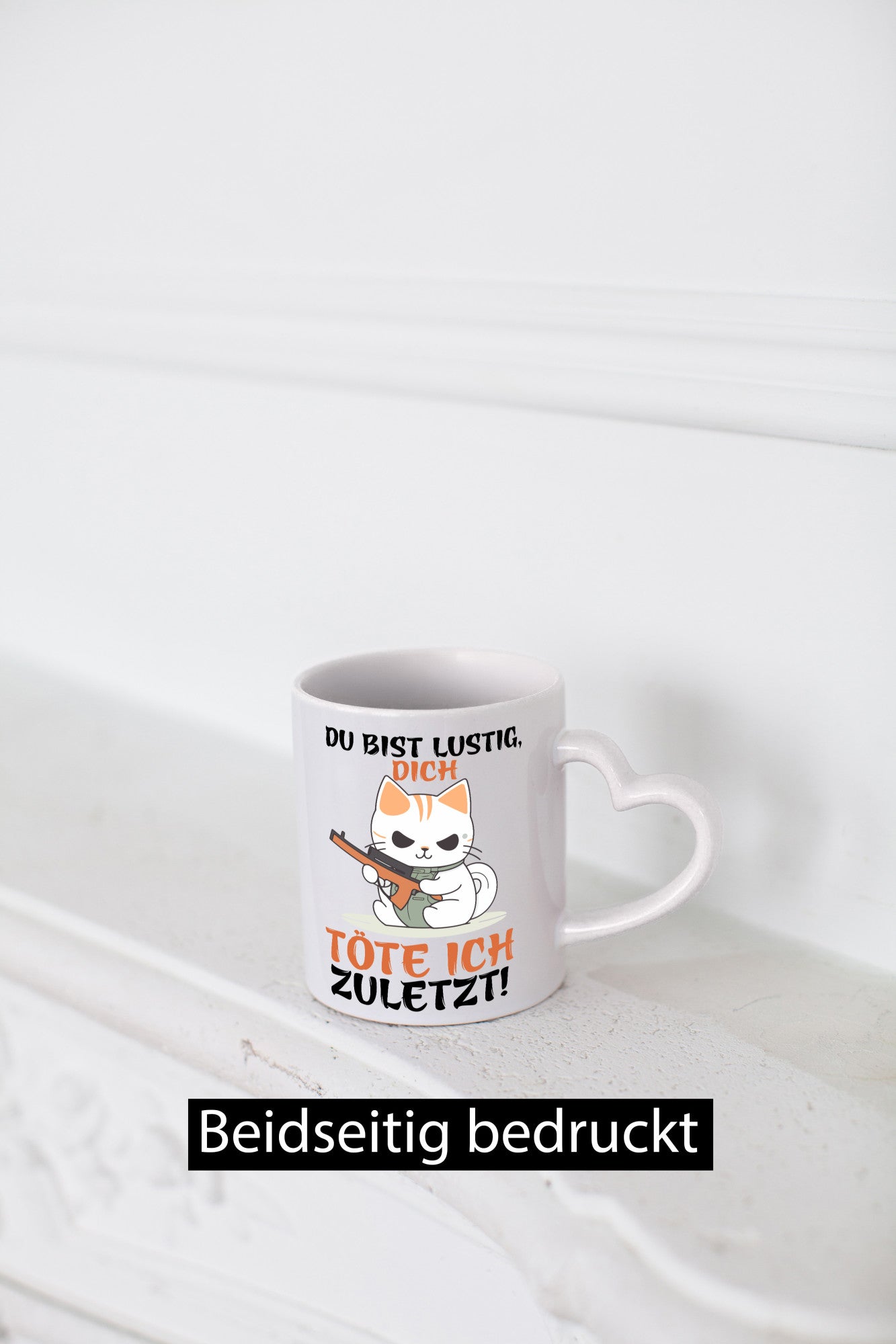 Dich töre ich zuletzt | Böse Katze Geschenk Tierliebhaber Humor lustiger Spruch