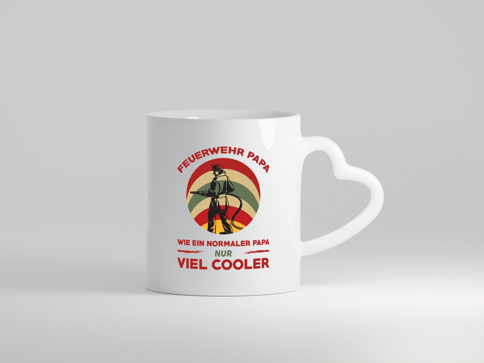 Feuerwehrpapa | Cooler Papa als alle andere Geschenkidee Humor Tasse