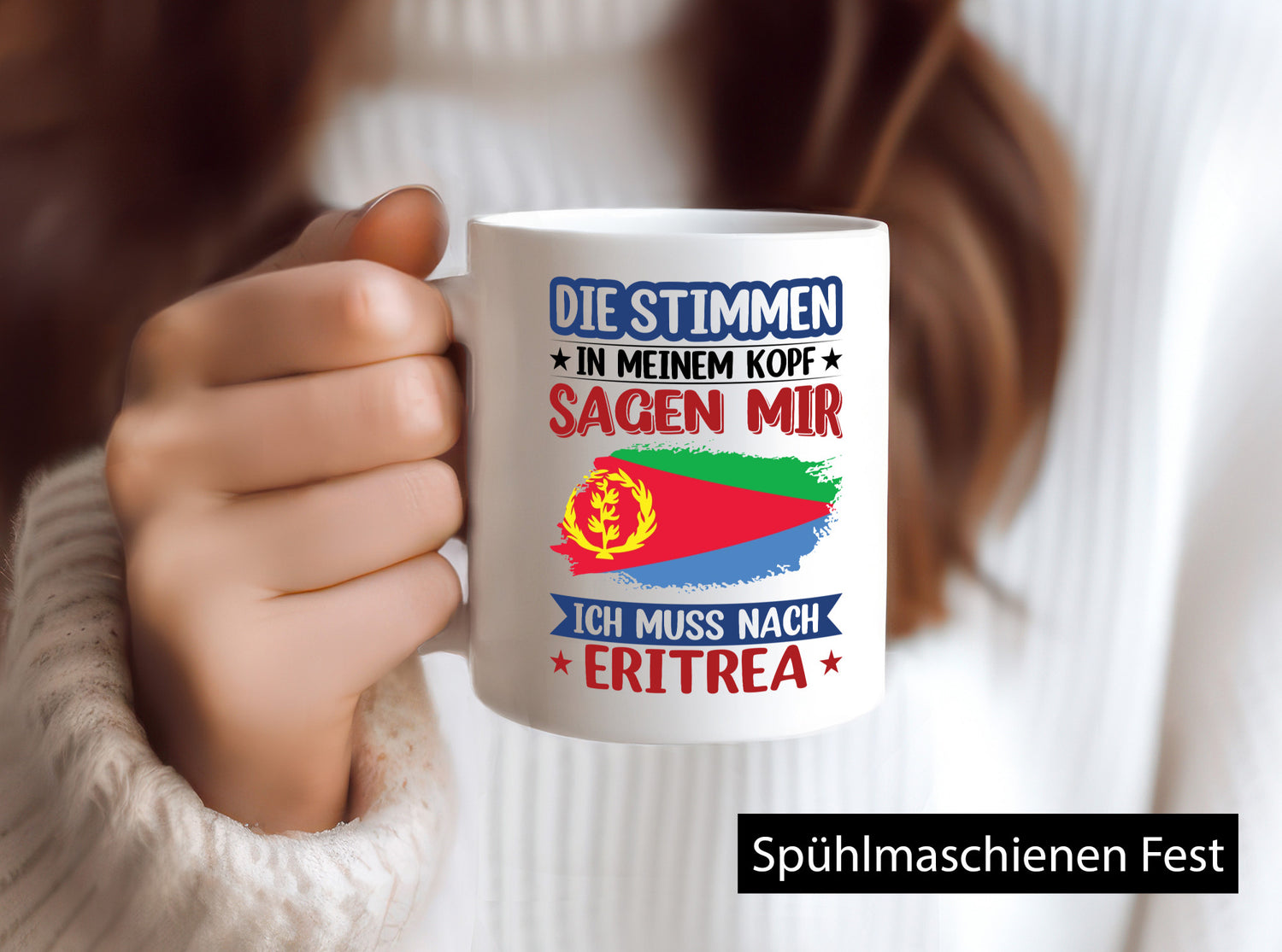 Eritrea | Urlaub Stimmen in meinem Kopf Traumland lustig Humor Geschenkidee