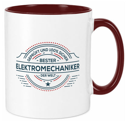 Geprüft und sicher: Elektromechaniker | Mechaniker Geschenk Humor Geschenkidee