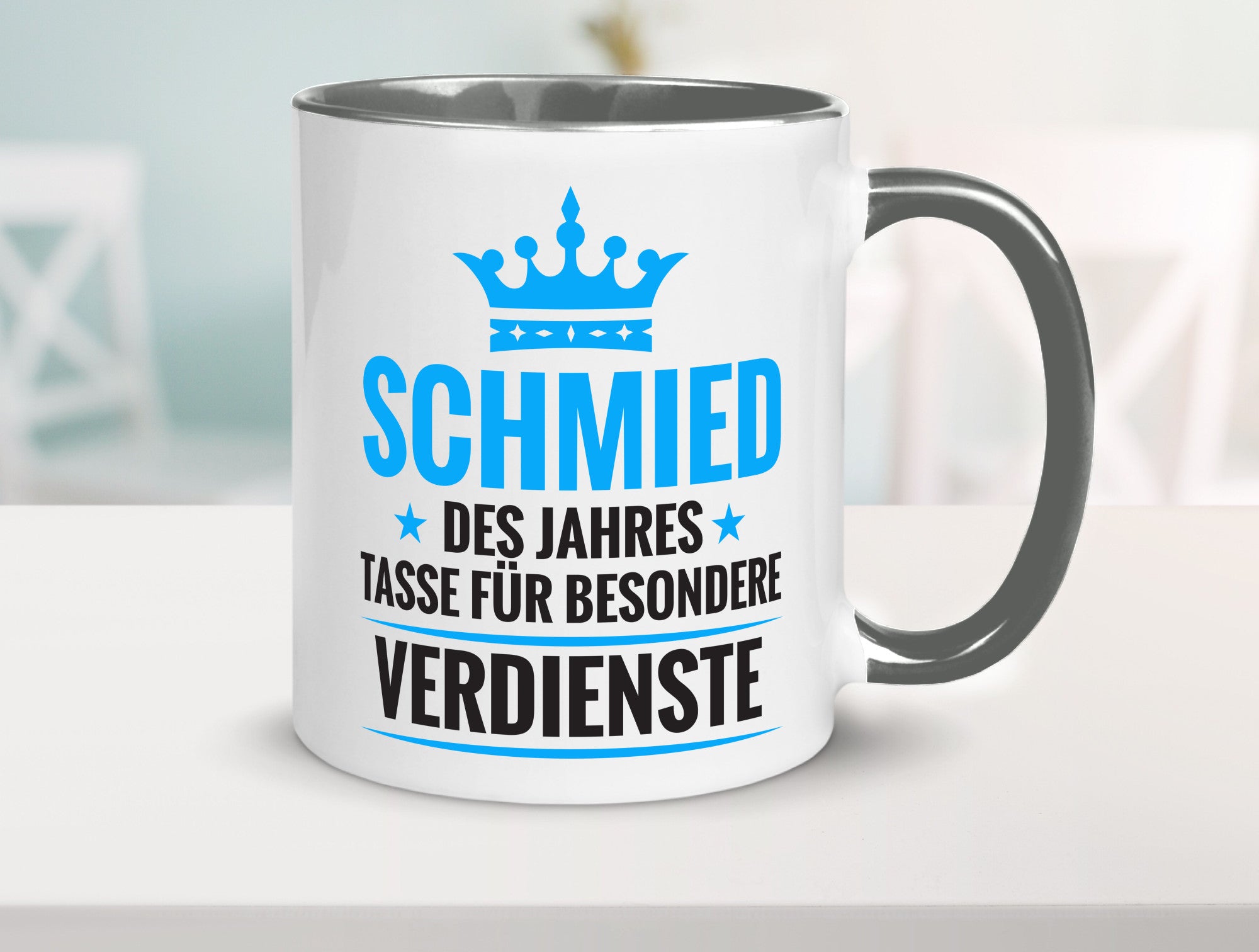 Besonderer Verdienst: Schmied | schmieden Humor Geschenkidee Tasse