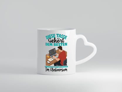 Im Universum: Wirtschaftsinformatiker | Informatik Humor Geschenkidee Tasse