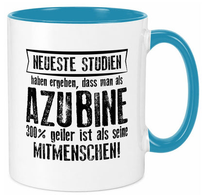 Neuste Studien: Azubine | Ausbildung Lehre Lehrling Geschenk Humor Geschenkidee Tasse