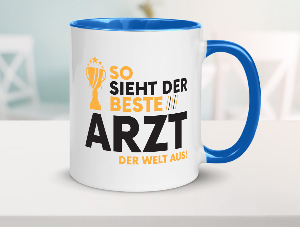 Der Weltbeste Arzt | Medizin Doktor Facharzt lustiger Spruch Geschenk Humor Tasse