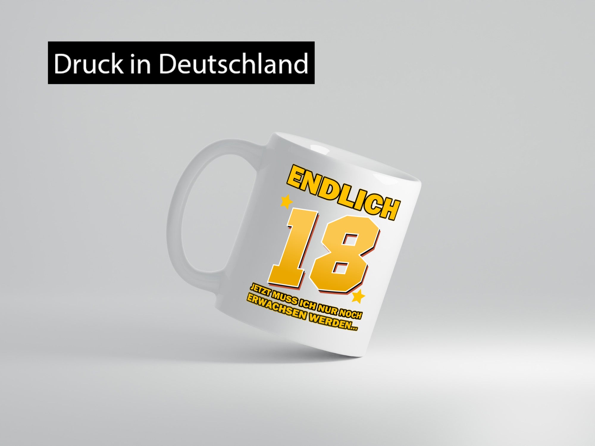 Finally 18 | Birthday Mug Adult v2 Gift Idea Humor