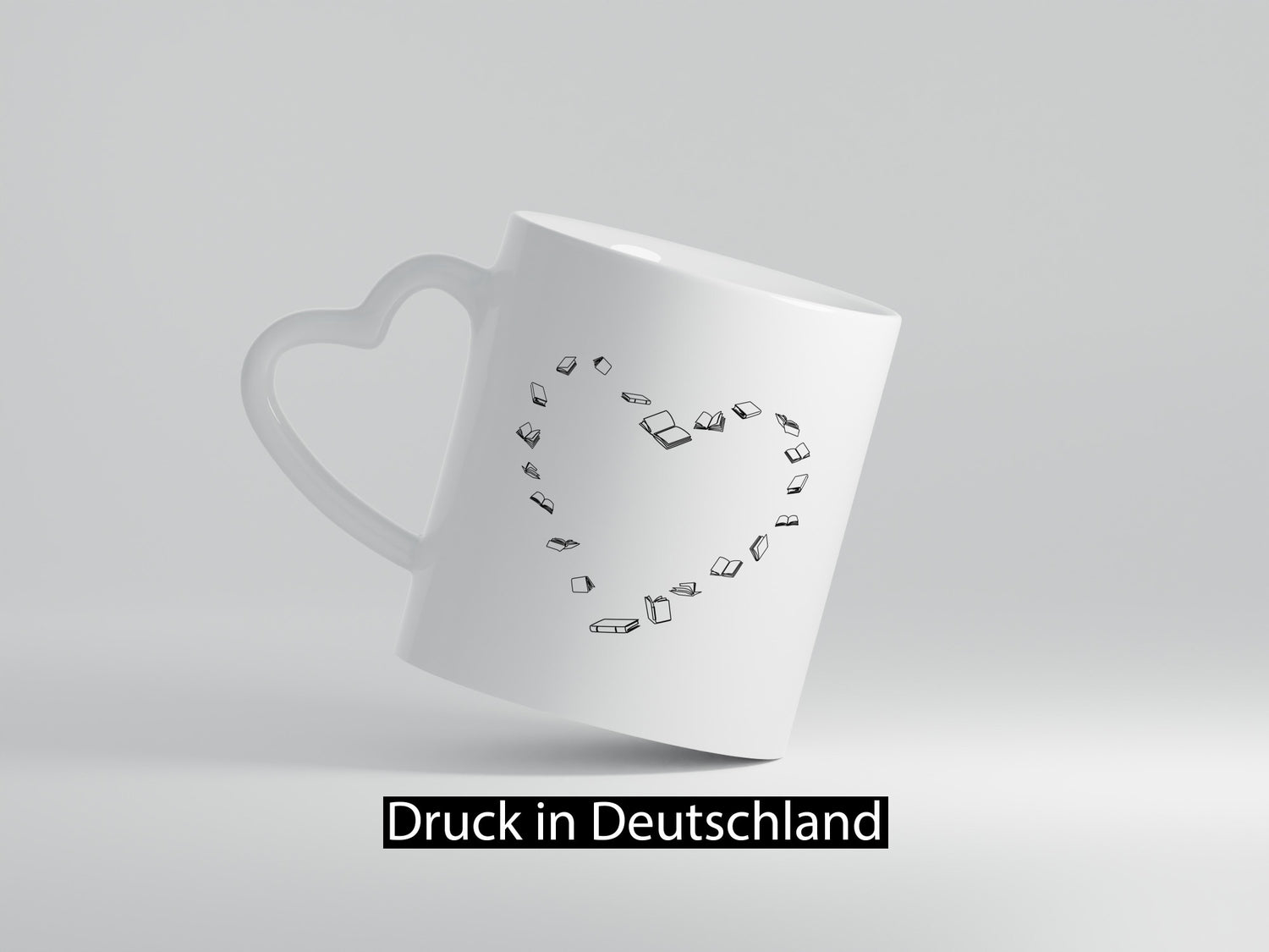 Bücher Motiv | Bücherwurm Tasse Bücherei lesen Geschenk Humor Geschenkidee