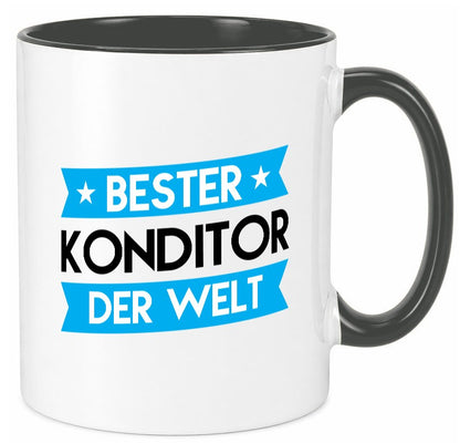 Bester Konditor | Konditorei Geschenk Humor Geschenkidee lustiger Spruch Tasse