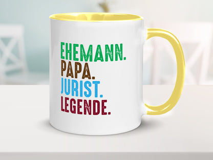 Ehemann Mama Jurist Legende | Anwalt Jura lustig Familie Geschenkidee Geschenk