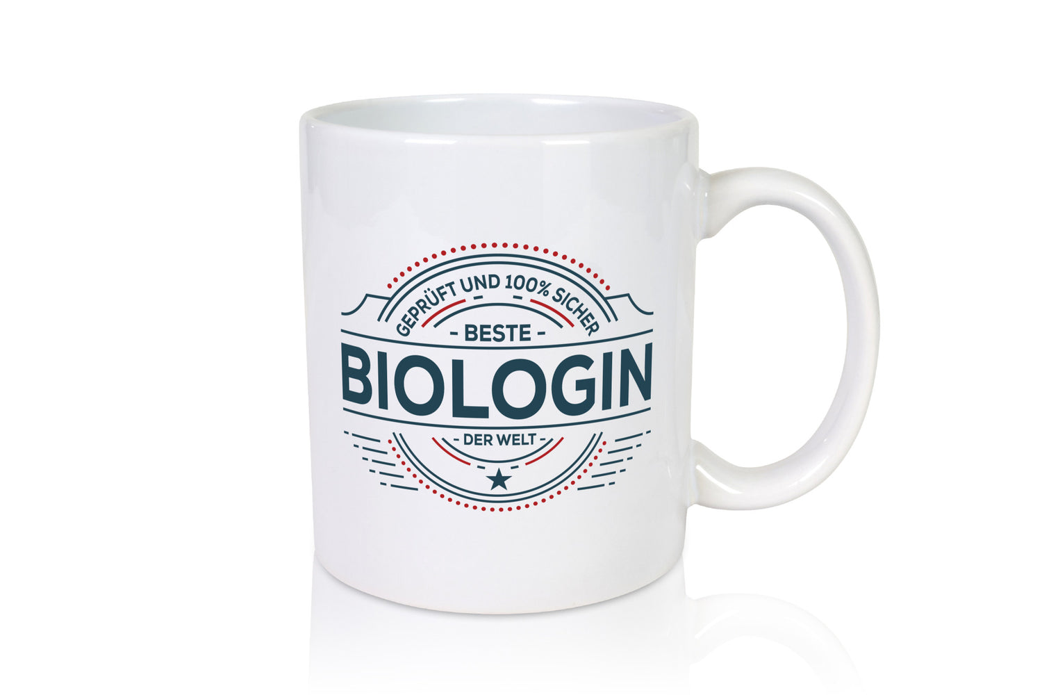 Geprüft und sicher: Biologin | Biologie Naturforscherin Geschenk Humor