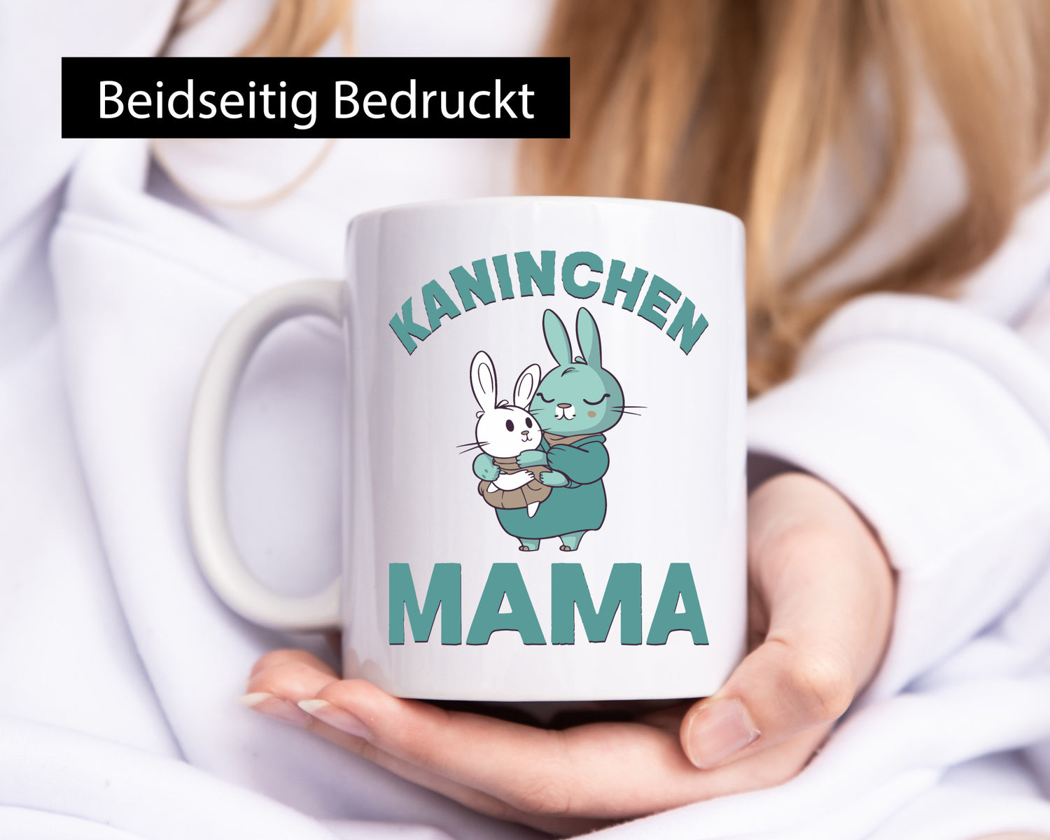 Kaninchen mama | Hase Liebhaber Humor Familie Geschenkidee Tasse