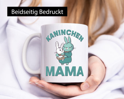 Kaninchen mama | Hase Liebhaber Humor Familie Geschenkidee Tasse