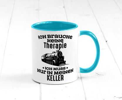 Modeleisenbahn | Hobby eisenbahn Zug lustiger Spruch Geschenk Humor Tasse