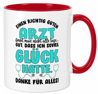 Richtig guter Arzt | Dankeschön Tasse Ärzte Spruch vl9 Humor Geschenkidee