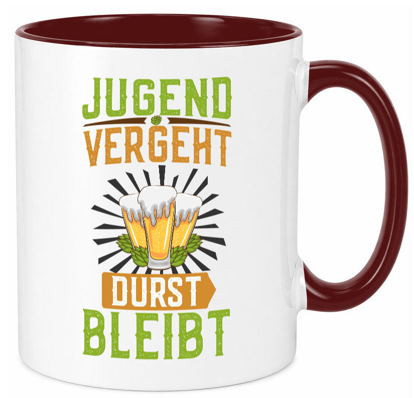 Jugend vergeht durst bleibt | Biertrinker Bierliebhaber lustiger Spruch