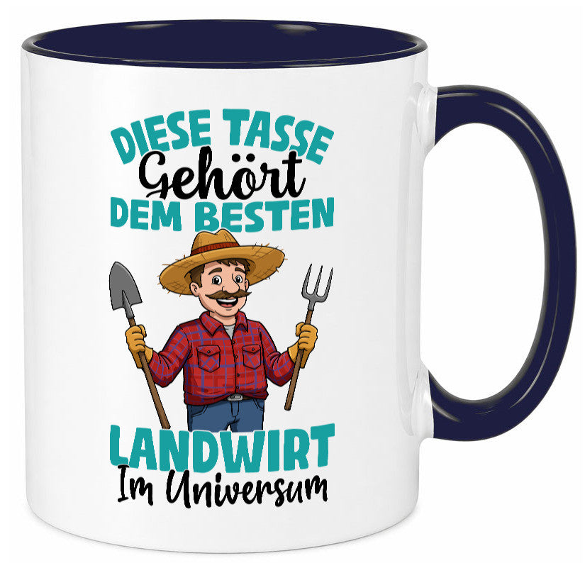 Im Universum: Landwirt | Bauer Landwirtschaft lustiger Spruch Geschenk Humor
