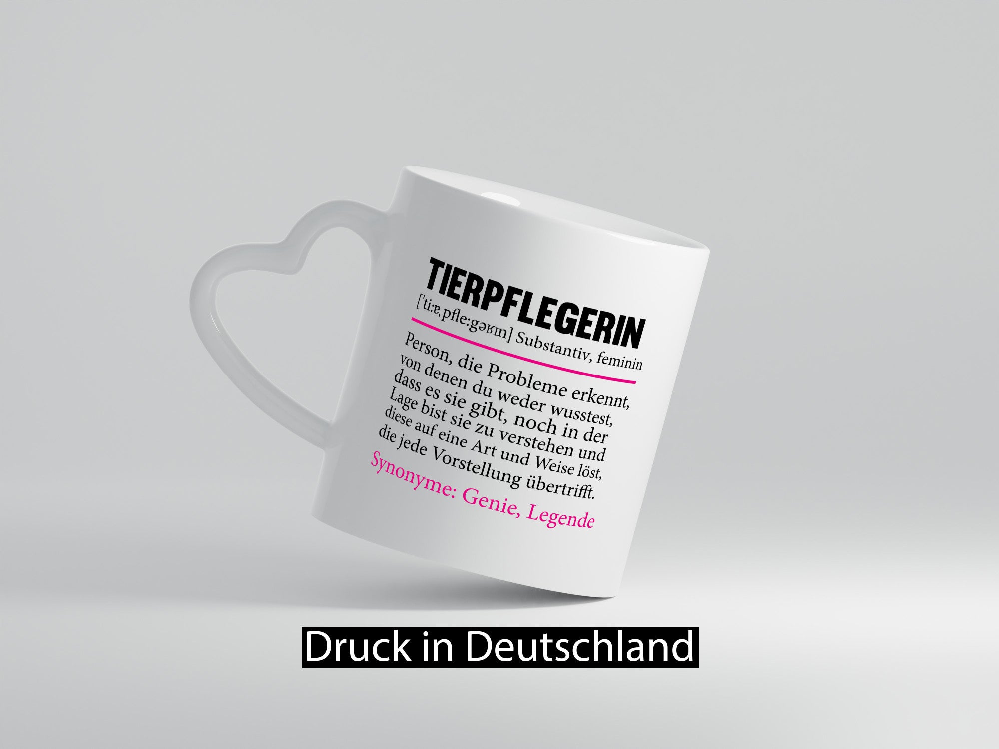 Tierpflegerin | Pflegeberuf Tierheim Spruch Beruf lustiger Geschenk Arbeit