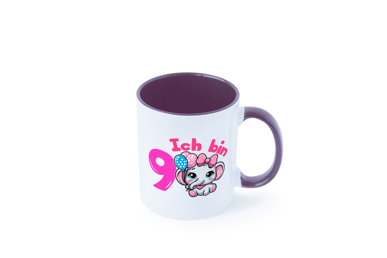 9. Geburtstag | 9 Jahre Elefant Mädchen Geschenk Geschenkidee lustiger Spruch