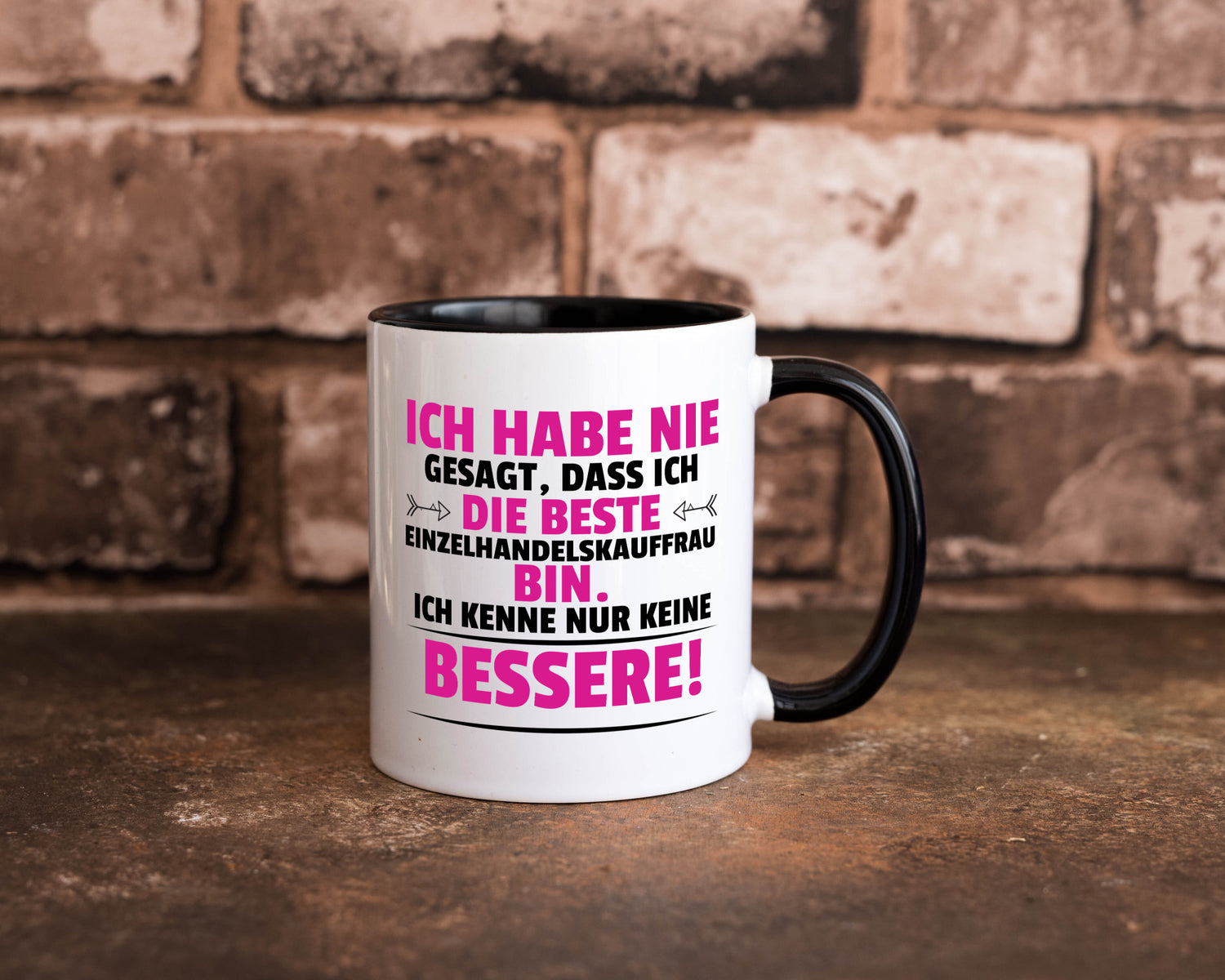 Die Beste Einzelhandelskauffrau | Einzelhandel Geschenkidee Humor Tasse
