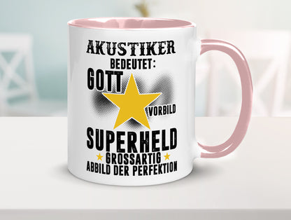 Bedeutung von Akustiker | Akustik Hörgeräteakustik lustig Humor Geschenkidee