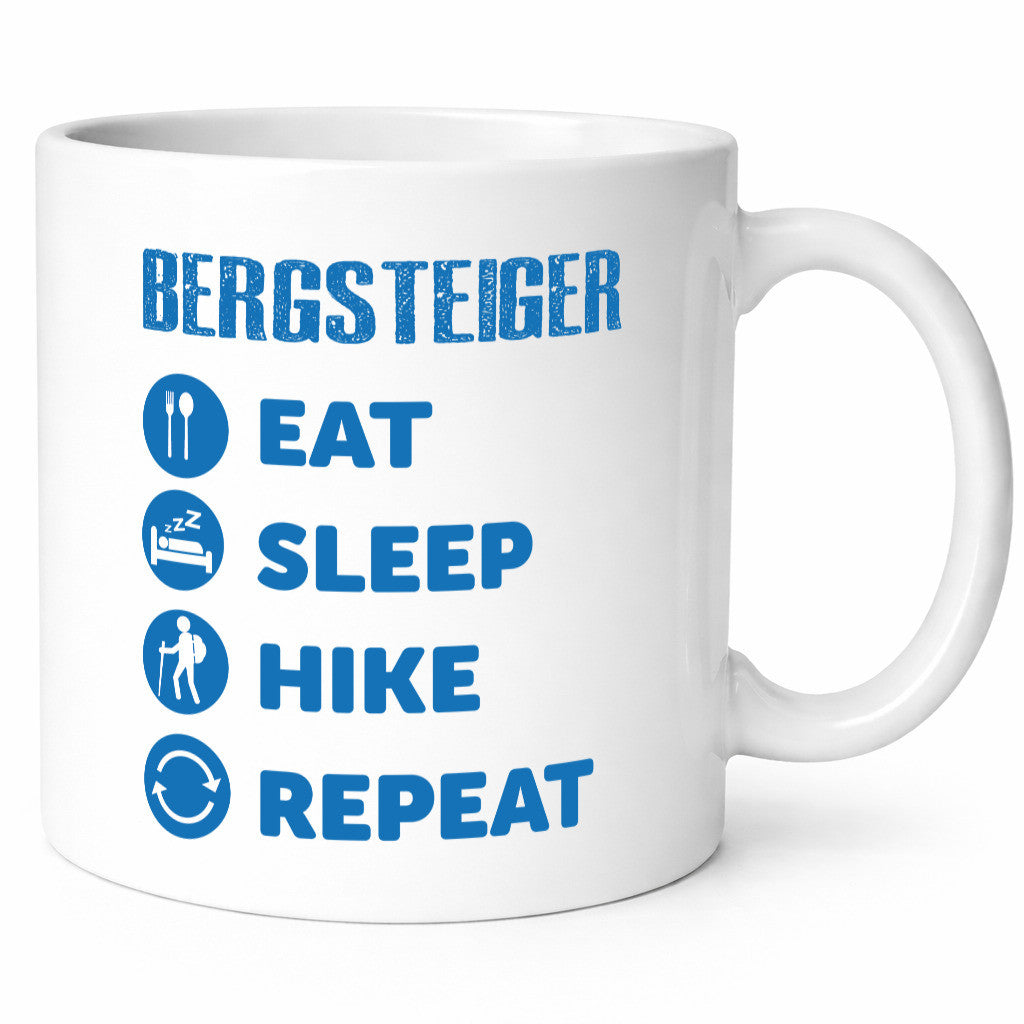 Bergsteiger Tasse | Wandern Spruch Hiking Berge lustig Humor Geschenkidee