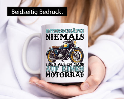 Biker Spruch | Männer Tasse Motorradfahrer Motorrad vl3 lustiger Geschenk Humor