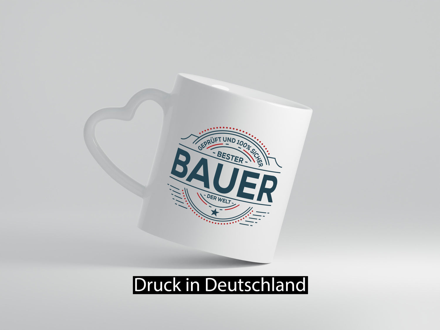 Geprüft und sicher: Bauer | Bauernhof Landwirtschaft lustiger Spruch Geschenk