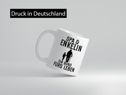 Bund fürs Leben | Opa Enkelin Großvater Zwei Fäuste Geschenk Familie