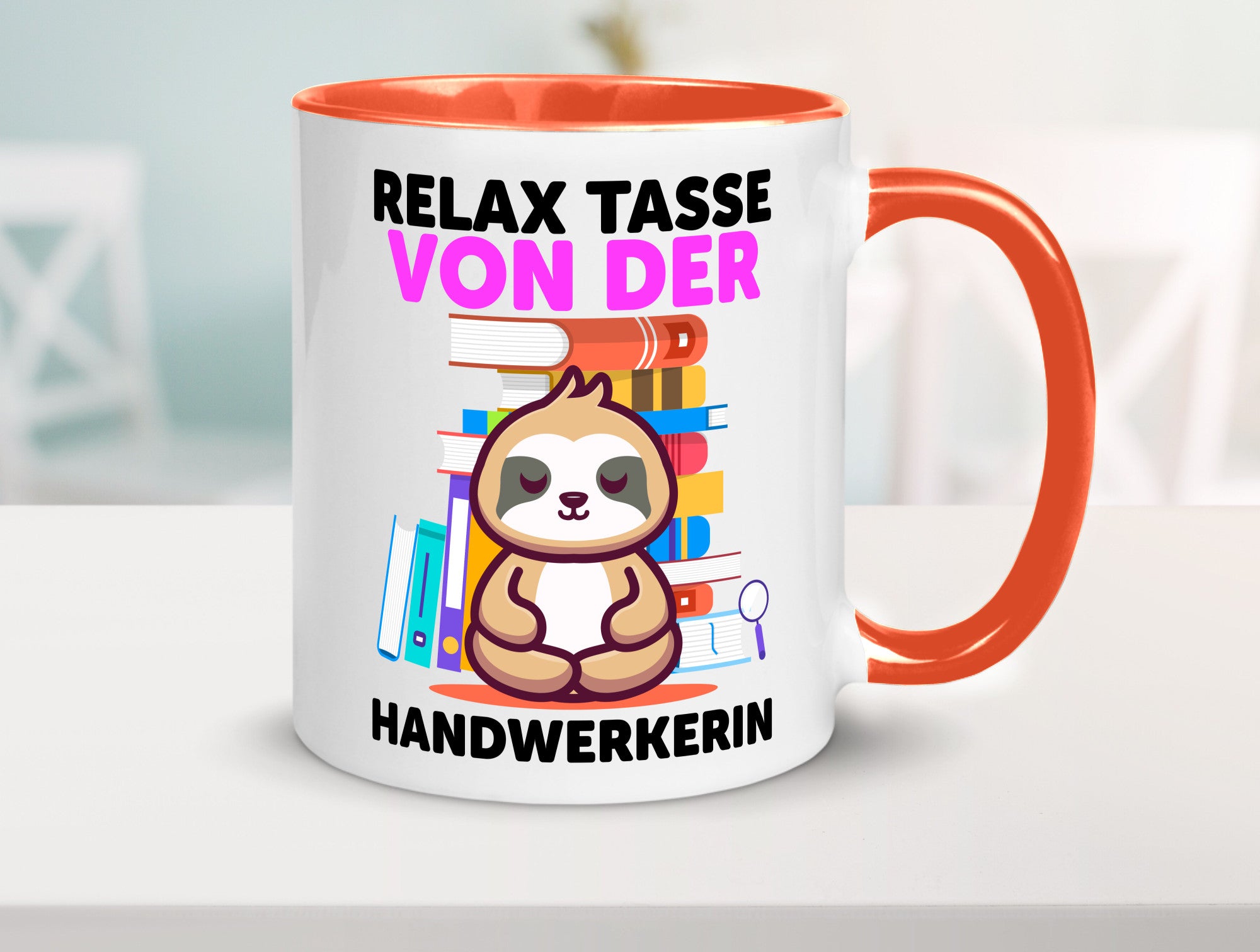 Relax Tasse: Handwerkerin | Handwerkerinnen Geschenk Humor Geschenkidee