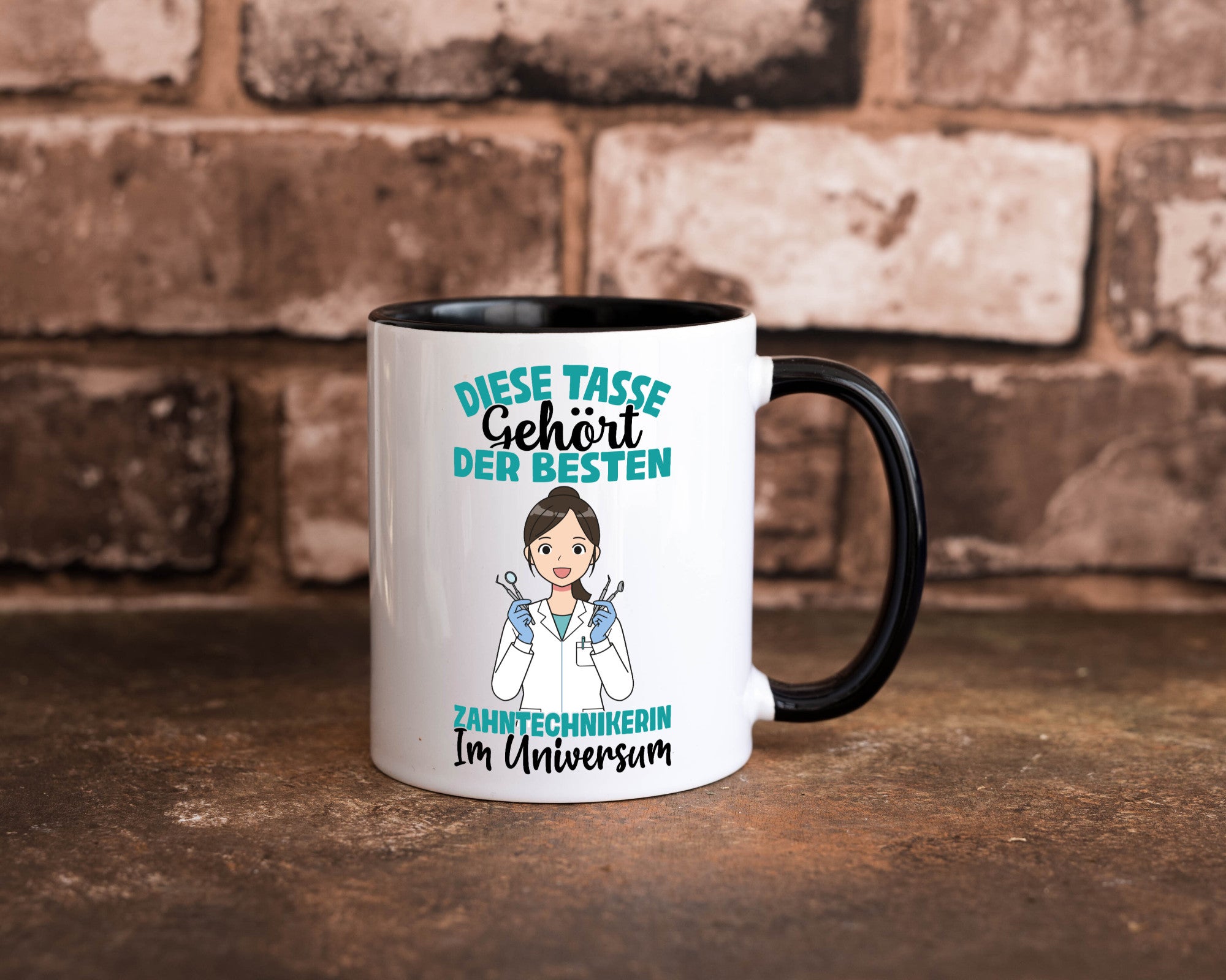 Im Universum: Zahntechnikerin | Zahnmedizin Humor Geschenkidee Tasse