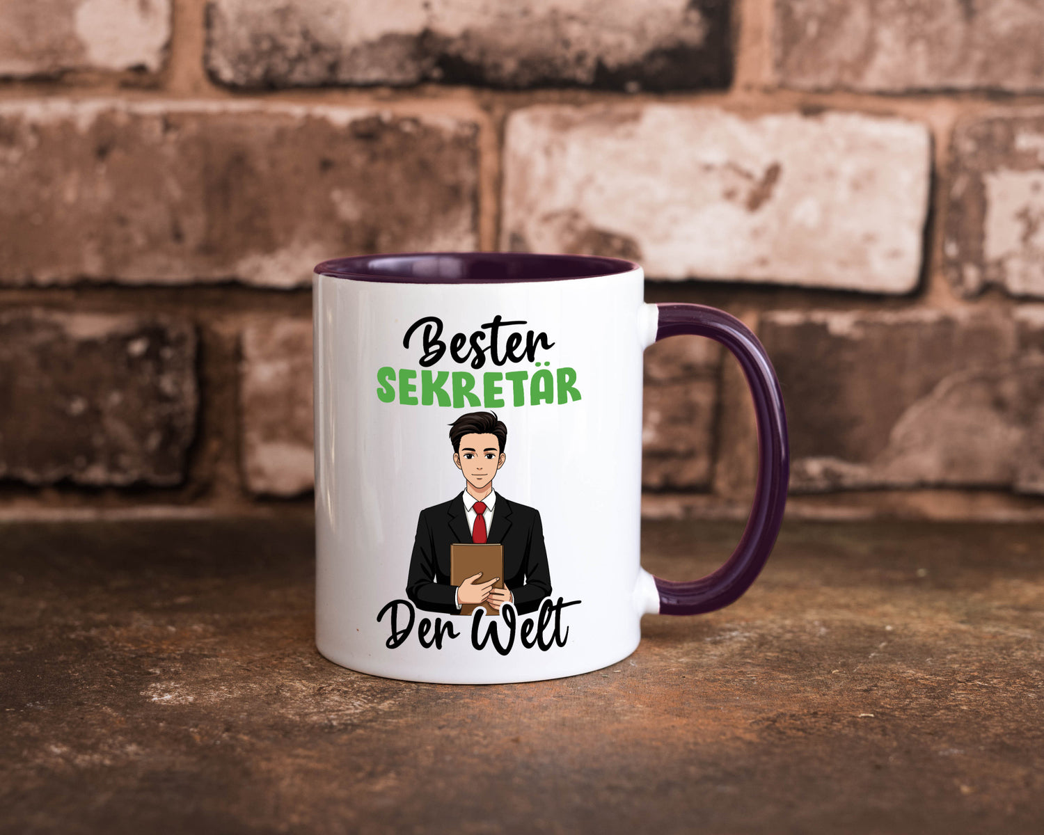 Bester Sekretär | Büro v2 lustiger Spruch Geschenk Arbeit Kollegen Tasse