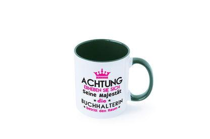 Seine Majestät Buchhalterin | Buchhaltung Humor Geschenkidee Tasse