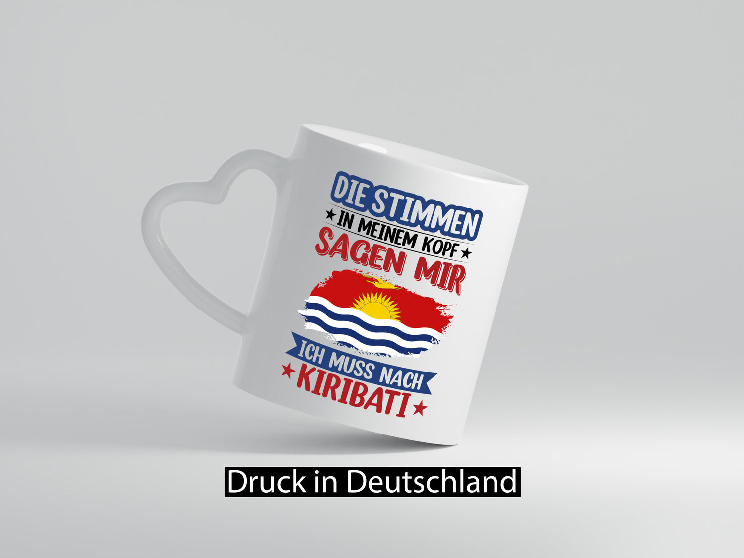 Kiribati | Urlaub Stimmen in meinem Kopf Traumland lustiger Spruch Geschenk
