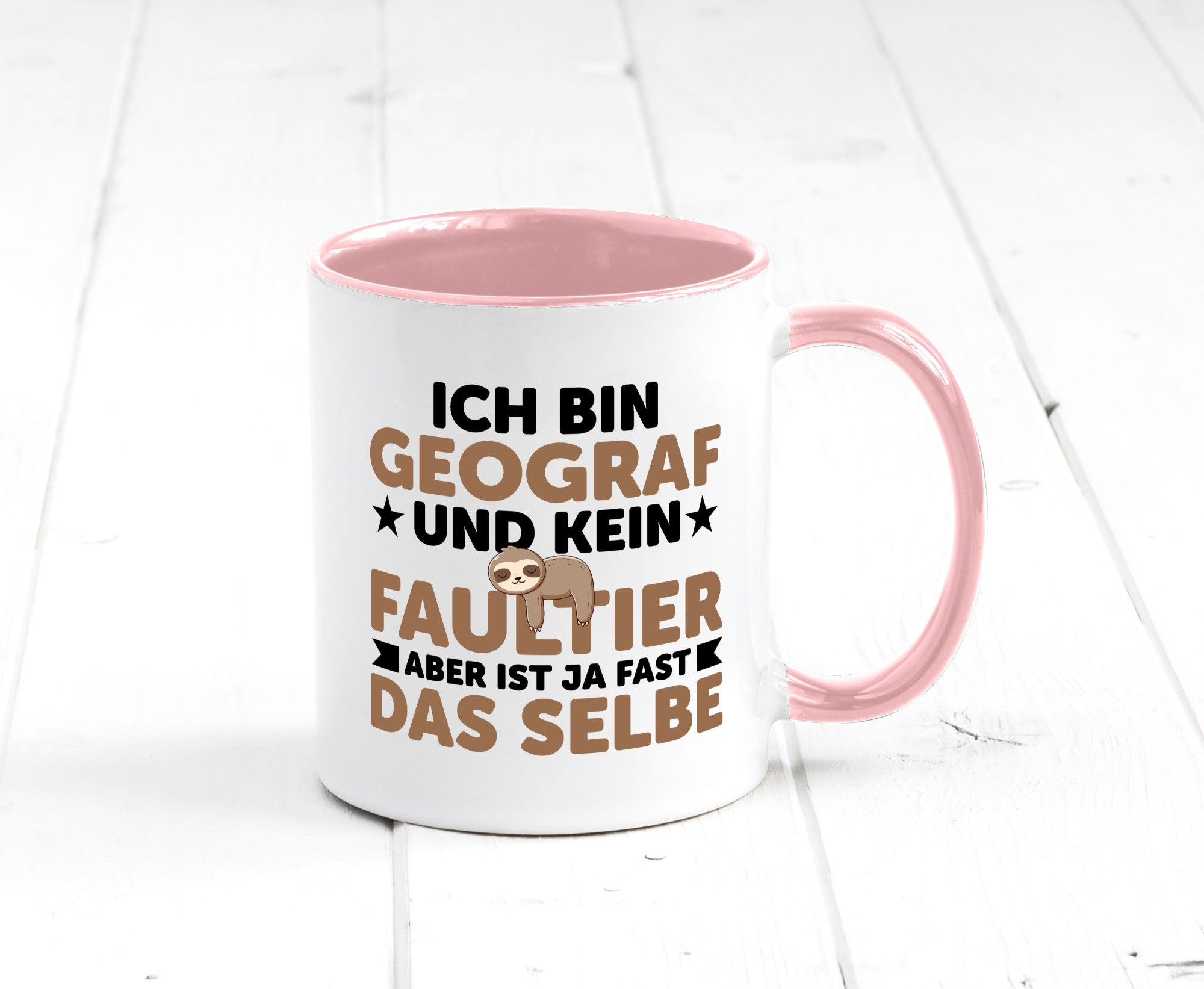 Ich bin kein Faultier: Geograf | Geografie v2 lustig Tierliebhaber Humor
