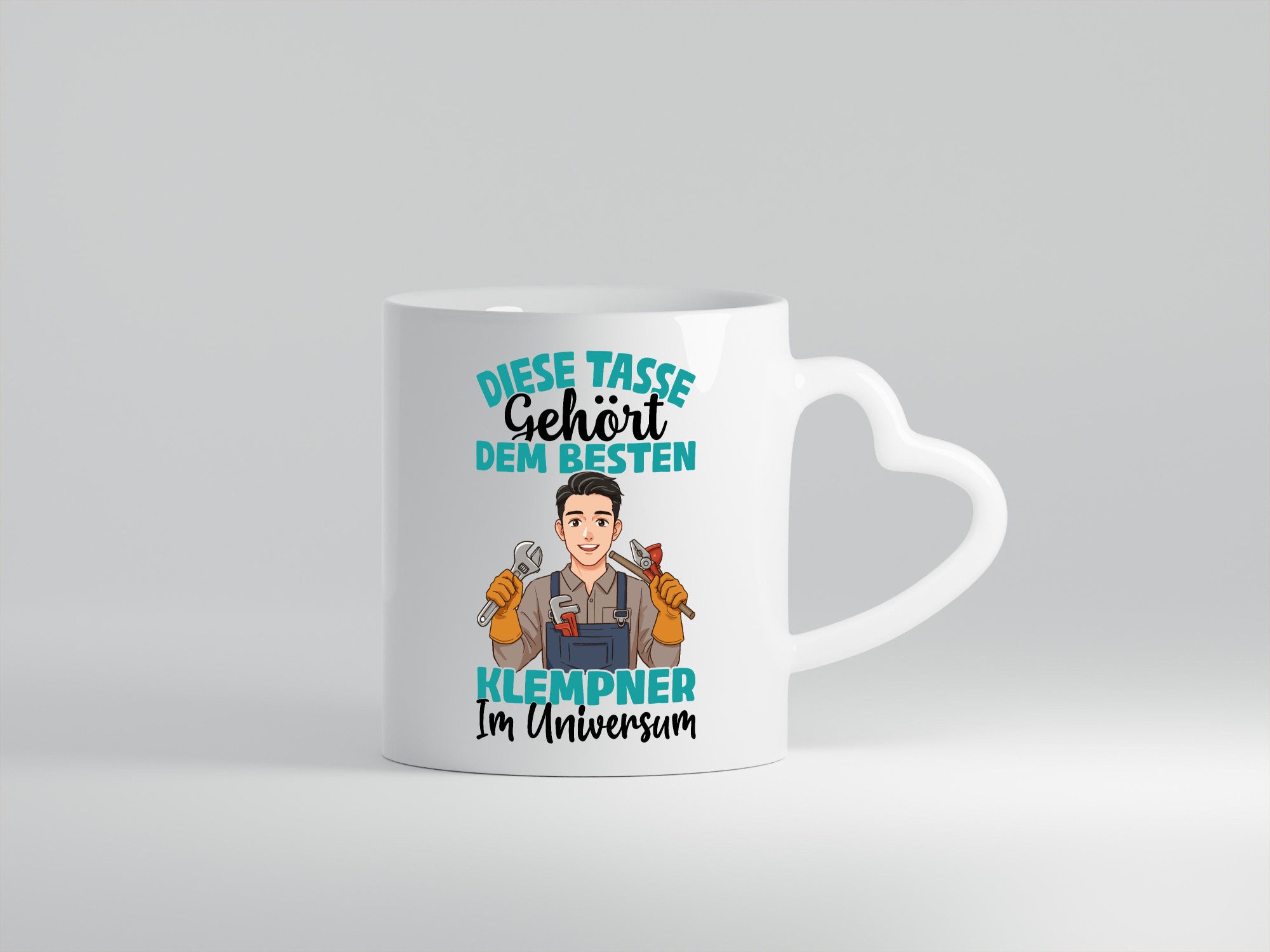 Im Universum: Klempner |klempnern Humor Geschenkidee Tasse