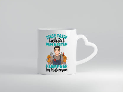 Im Universum: Klempner |klempnern Humor Geschenkidee Tasse