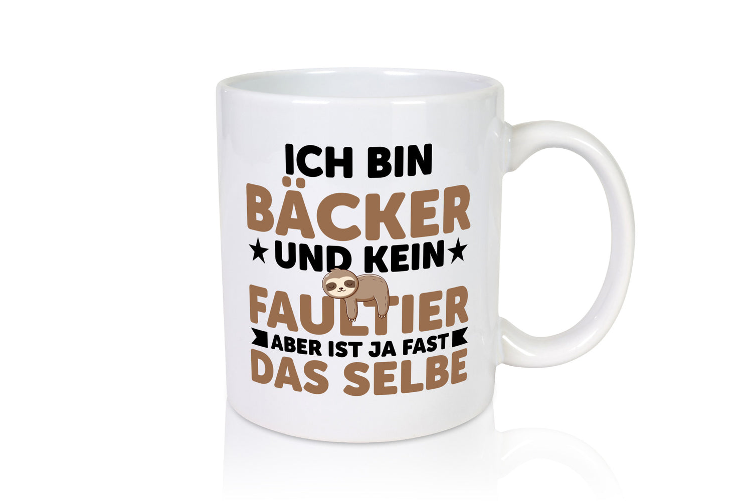 Ich bin kein Faultier: Bäcker | Bäckerei Backen Konditor Humor Tierliebhaber