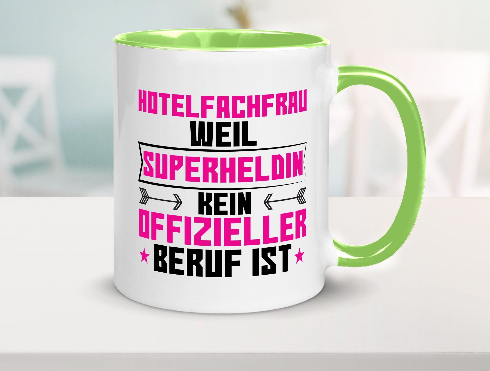 Superheldin Hotelfachfrau | Hotel lustiger Spruch Geschenk Humor Geschenkidee