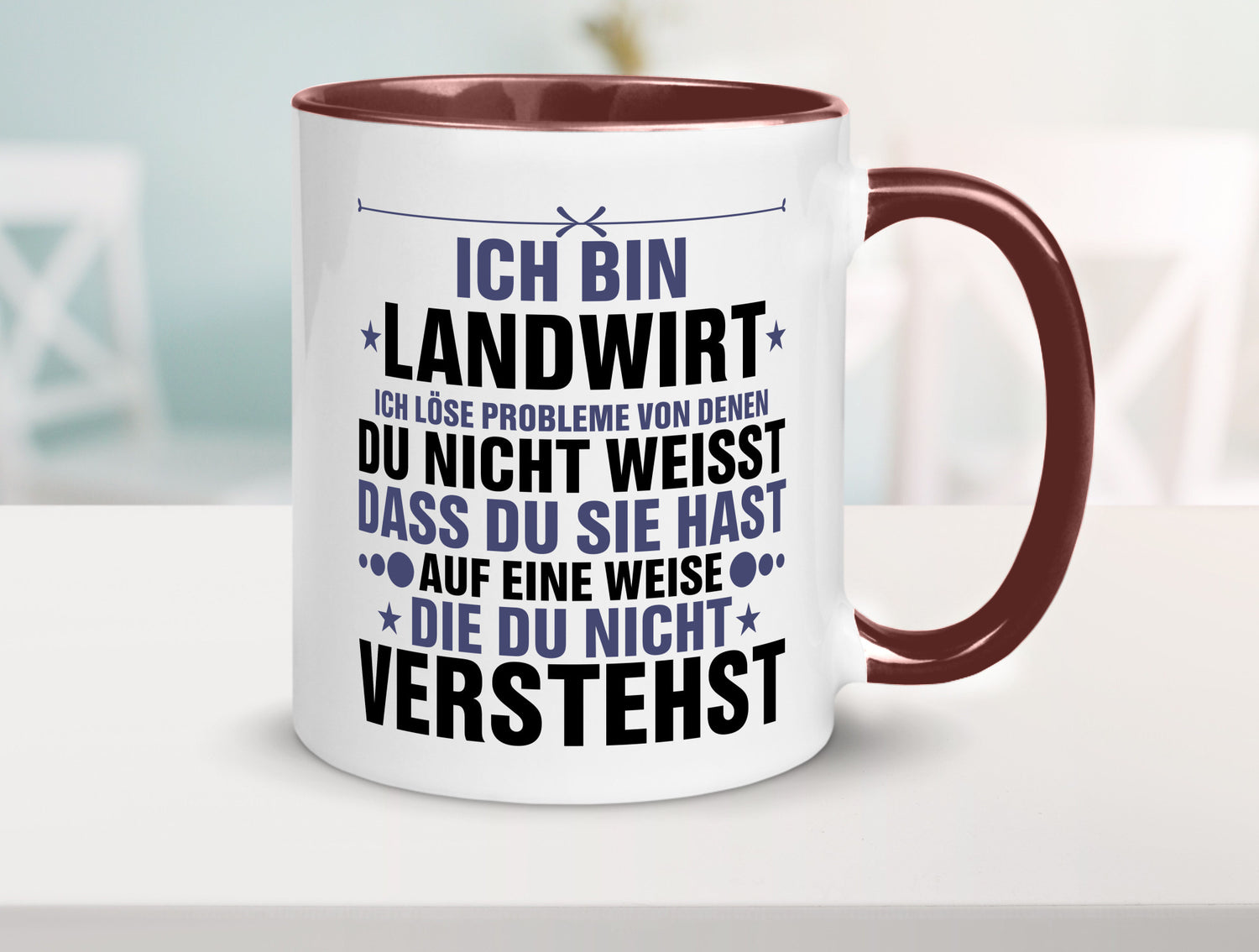Löse Probleme: Landwirt | Bauer Landwirtschaft v2 Geschenk Humor Geschenkidee