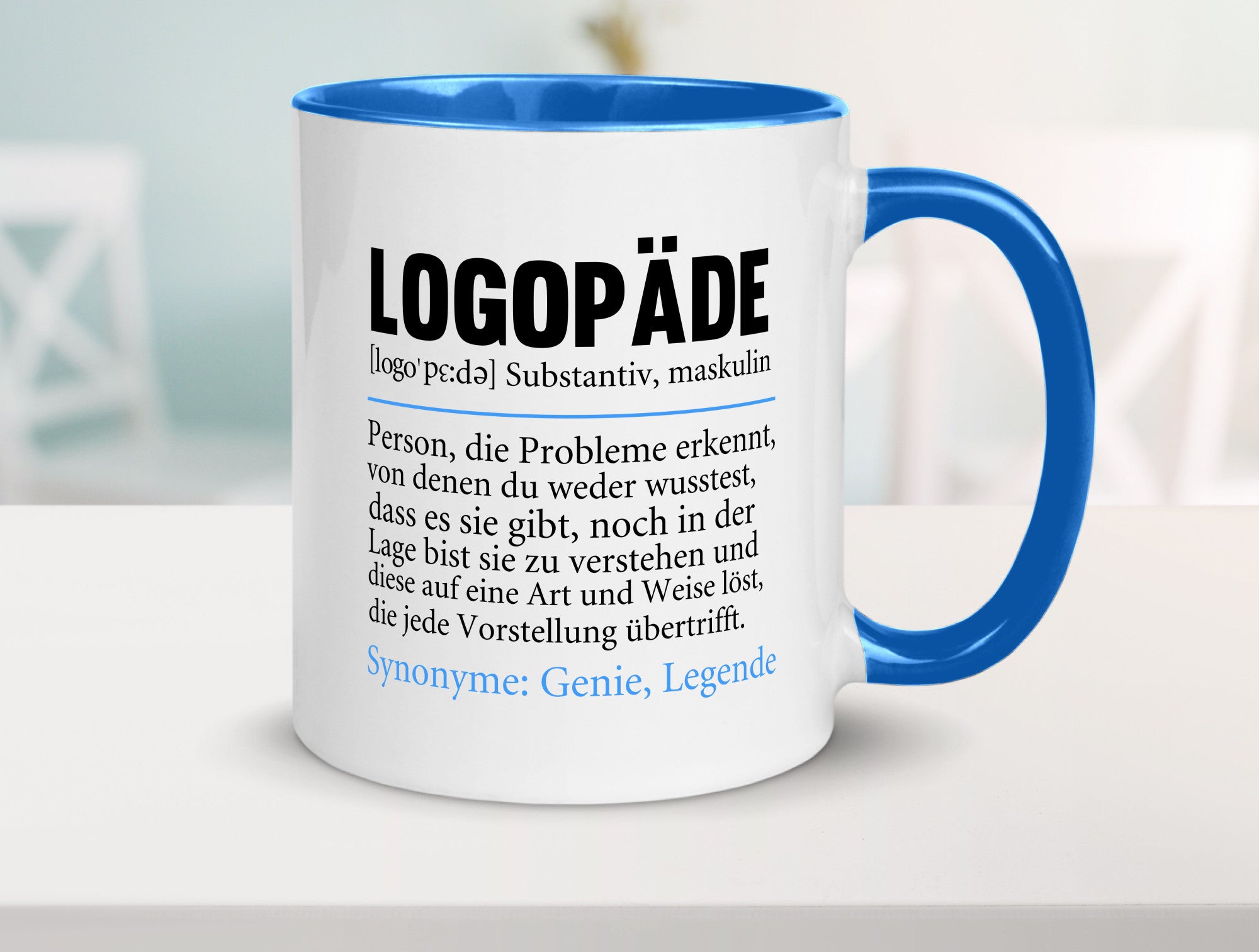 Logopäde | Spruch lustig Sprachtherapie Beruf lustiger Geschenk Arbeit Kollegen