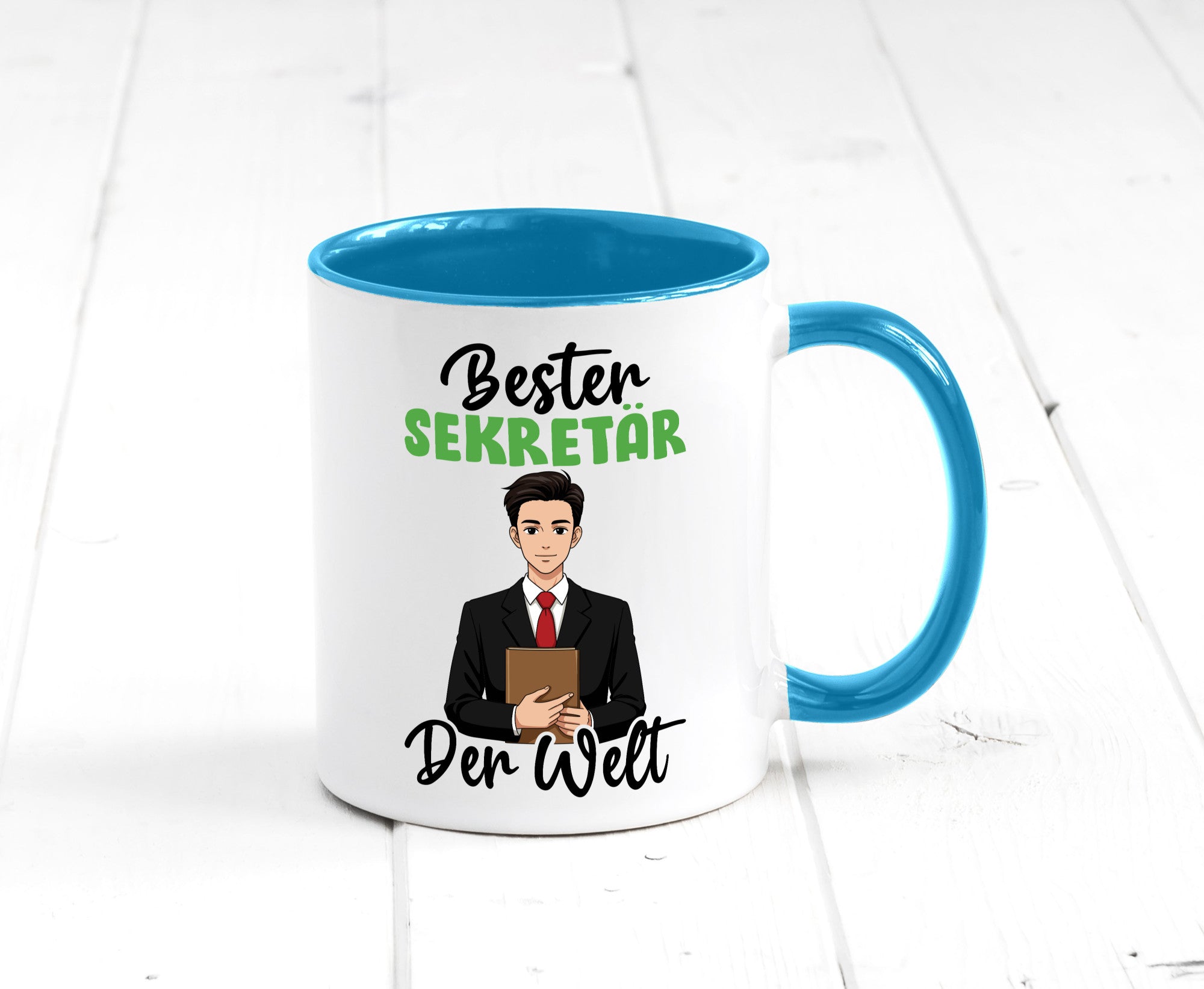 Bester Sekretär | Büro v2 lustiger Spruch Geschenk Arbeit Kollegen Tasse