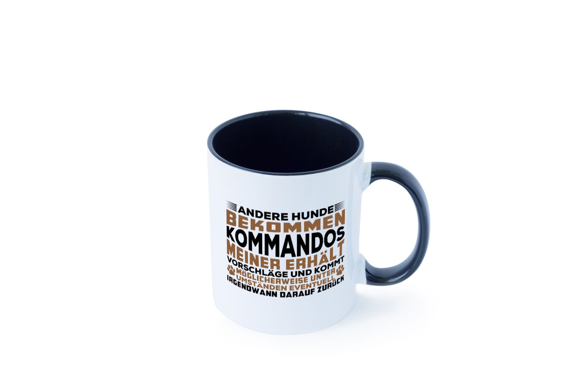 Hunde Training | Hundebesitzer Tasse Hundekommando vl4 Geschenk Tierliebhaber