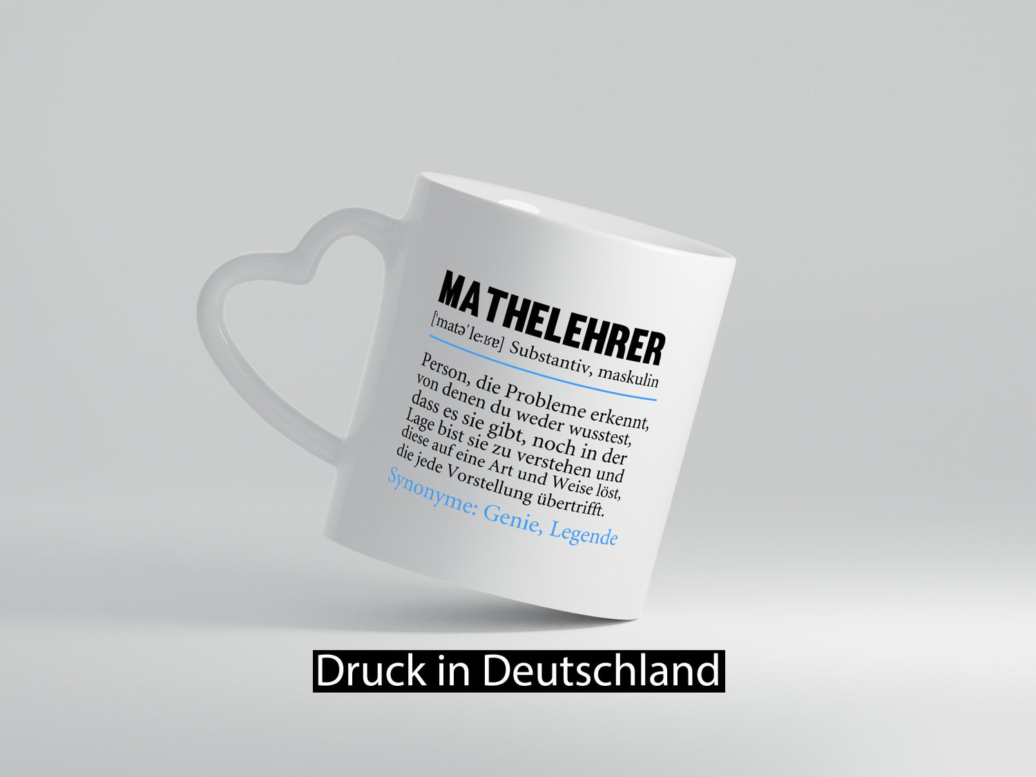 Mathelehrer | Spruch Lehrer Mathe Humor Geschenkidee Tasse