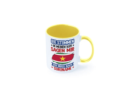 Suriname | Urlaub Stimmen in meinem Kopf Traumland v2 Geschenk Humor
