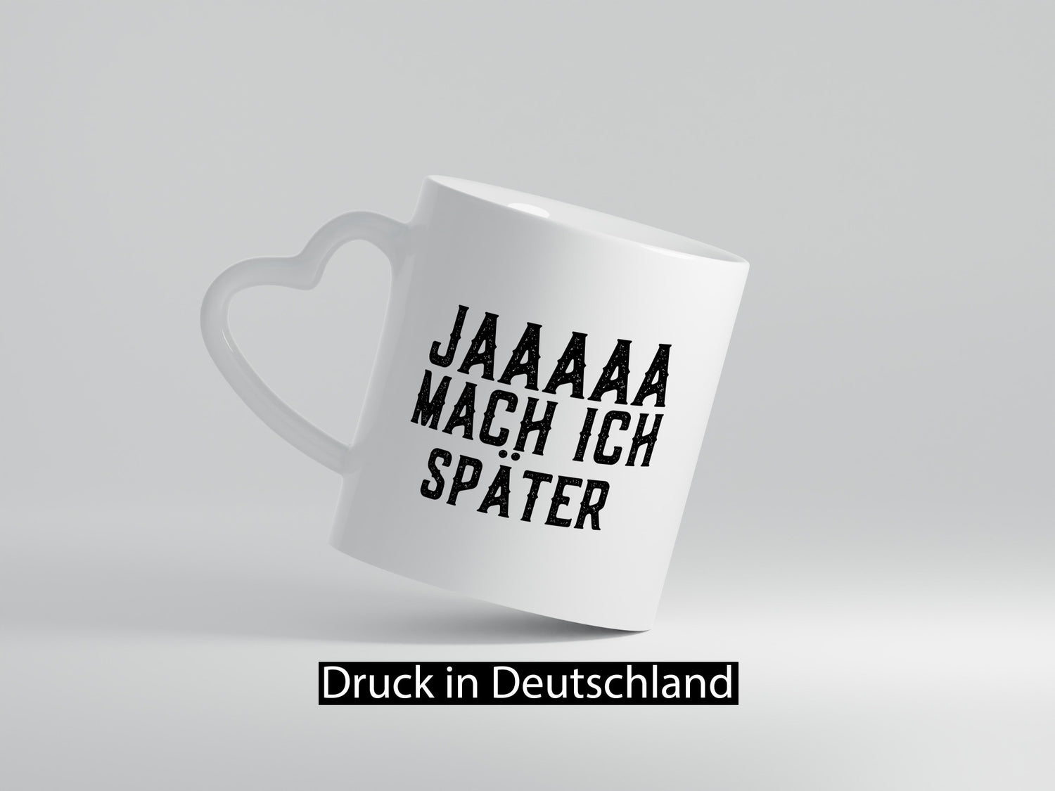 Mach ich später | Teenager lustiger Spruch Aufschieben v2 Geschenkidee Humor