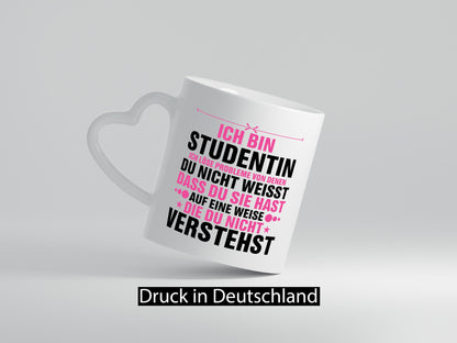 Löse Probleme: Studentin | Uni Studium Universität lustig Humor Geschenkidee