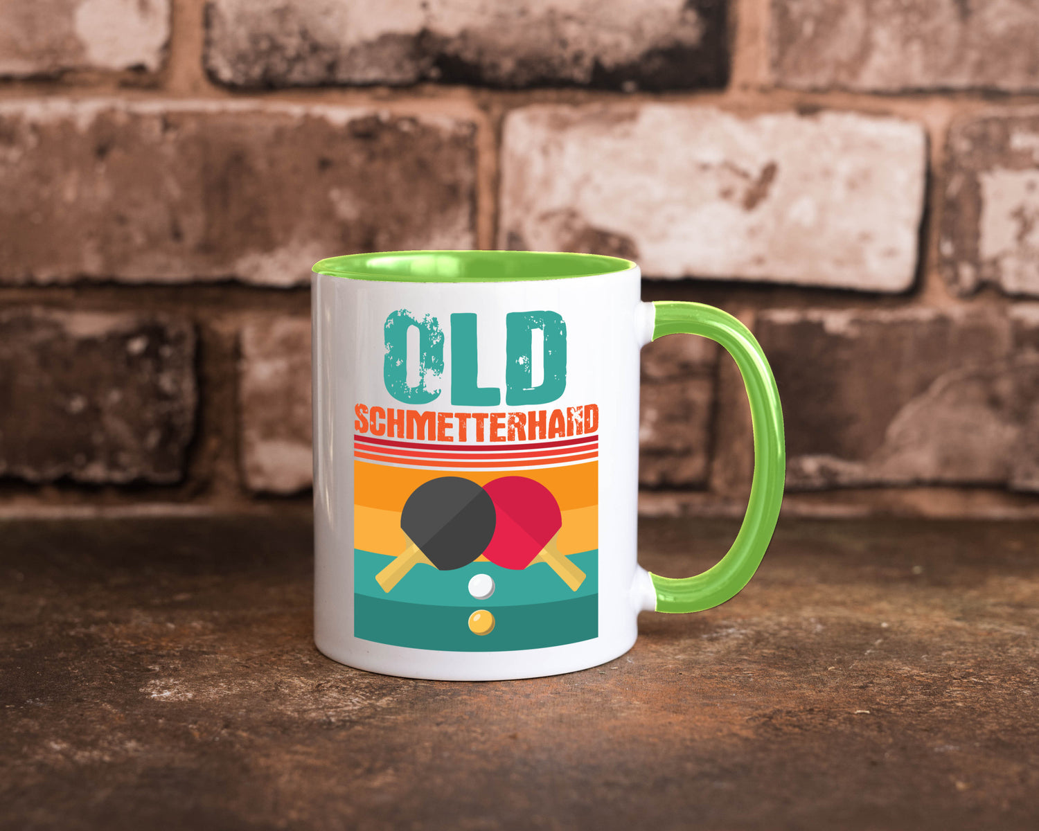 Tischtennis Tasse Humor Geschenkidee